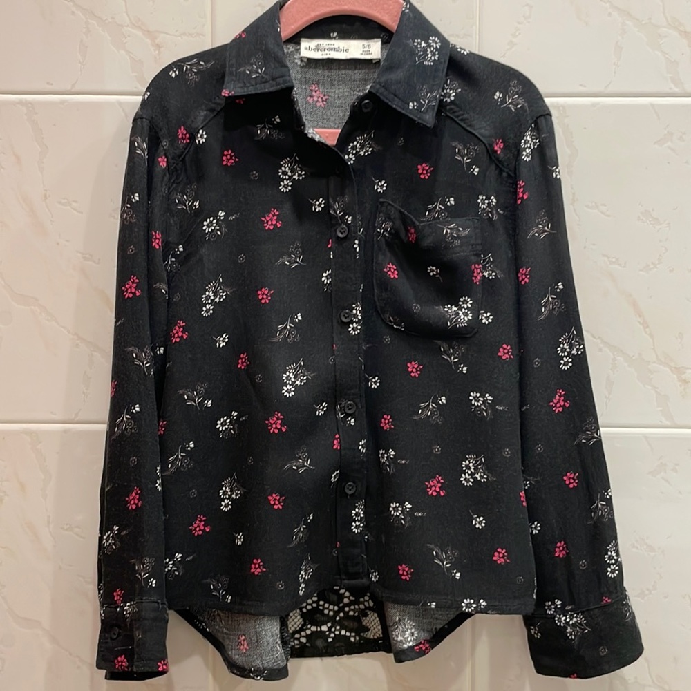 Abercrombie Kids Girls Blouse Shirt